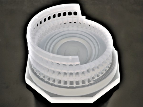 Roman Colosseum made from Quartz Glass