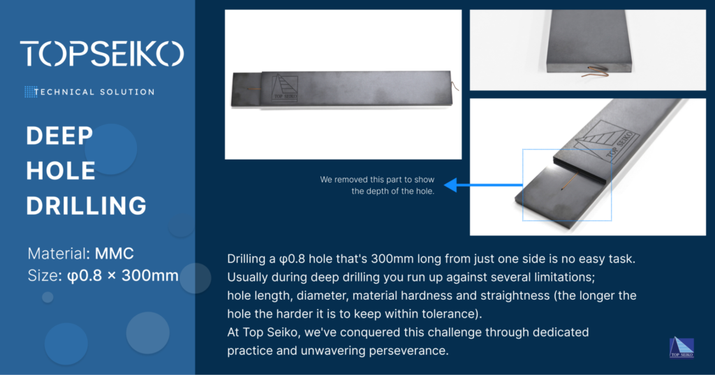 MMC Deep Hole Drilling Illustration