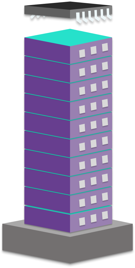 SEMICONDUCTOR PROCESS ILLUSTRATION